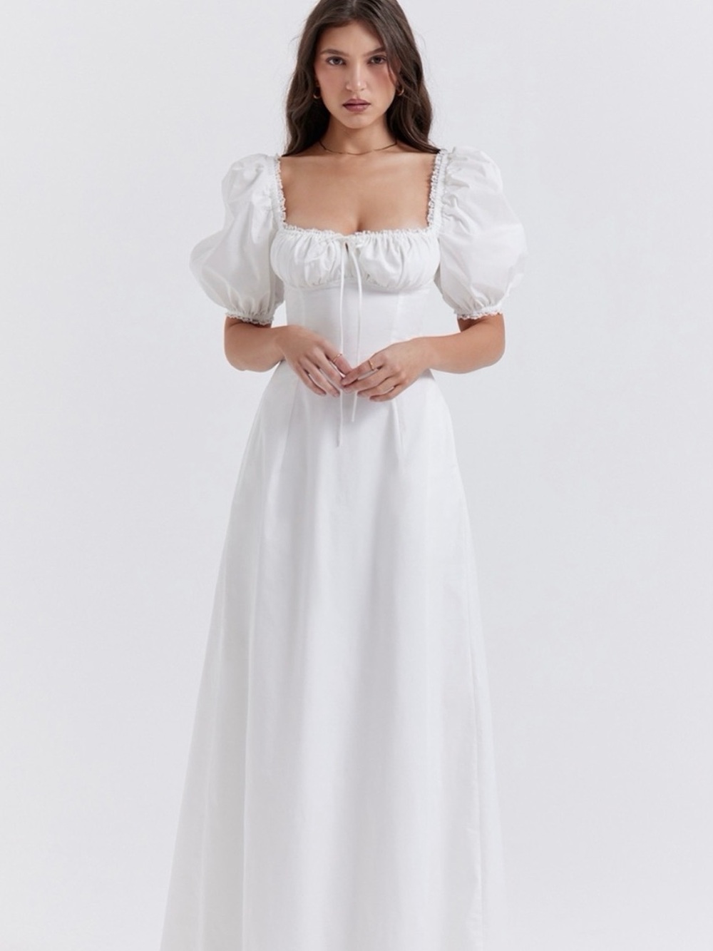 House of CB White Felizia Maxi Dress
